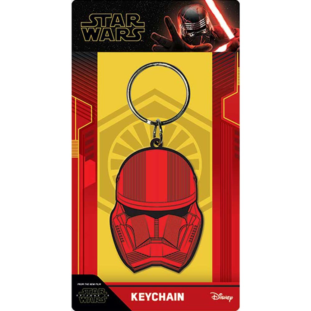 STAR WARS スターウォーズ - The Rise of Skywalker / Sith Trooper / ラバー・キーリング / キーホルダー - PGS